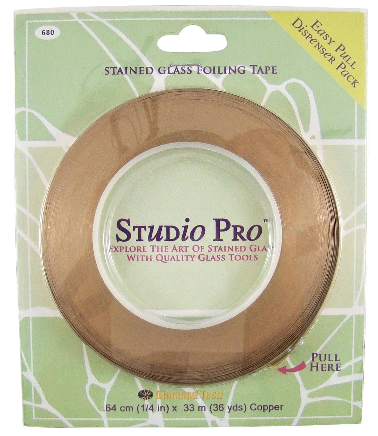 1/4" Copper Foil (1.25 mil) Studio Pro