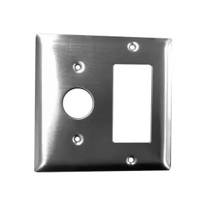 Amba AJ-DGP-P Double Gang Plate in Polished