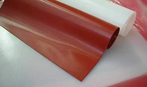 Ami Polymer Solid Silicone Rubber Sheet 1FT.WIDTH X1FT.LENGTH X 2MM THICK -7, High-Pressure Moulded, Ideal for Electrical, Furniture, Pharmaceutical & Industrial Manufacturing, Transparent