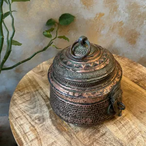 Antique Brass Box