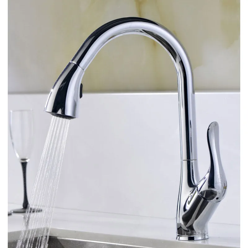 ANZZI MOORE Undermount 32 in. Double Bowl Kitchen Sink with Accent Faucet