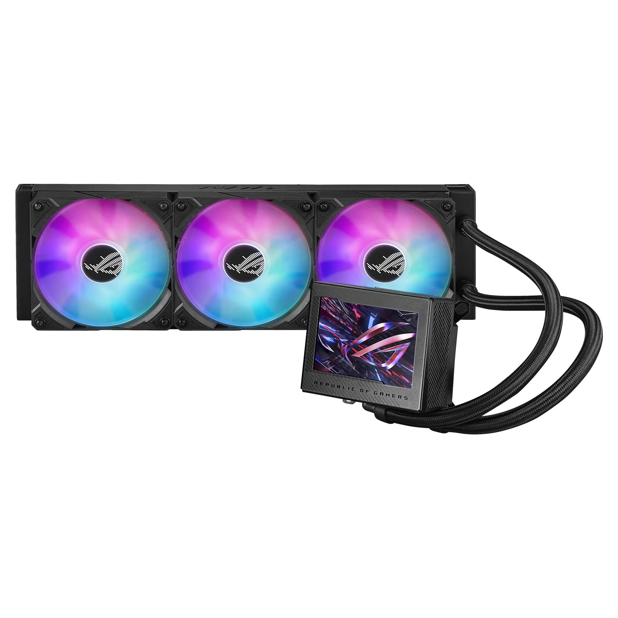 Asus Rog Ryujin Iii 360 Argb - Processor Liquid Cooling System - With Lcd Display