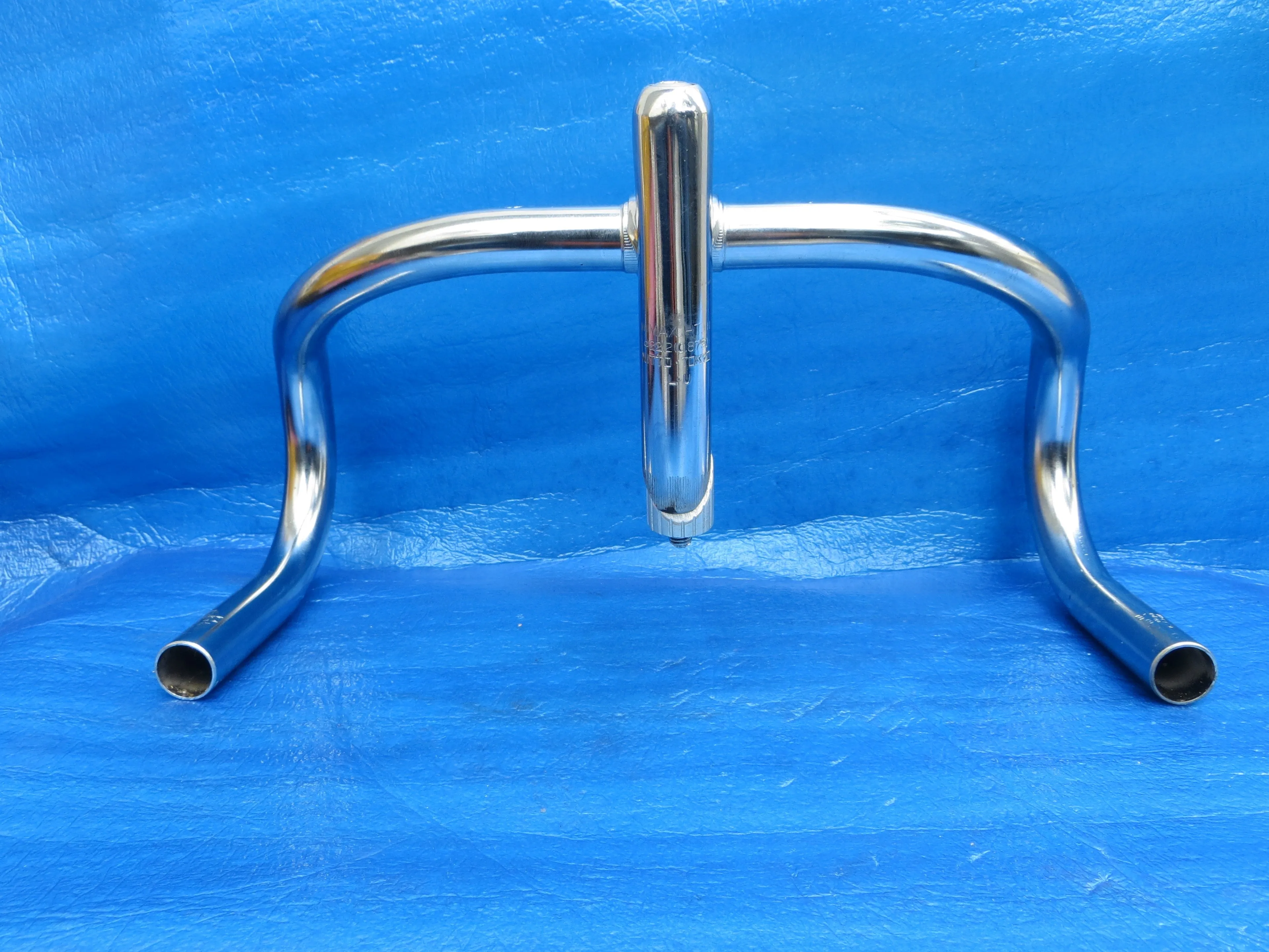 B125 360mm Steel NJS Handlebar, Nitto Jaguar 90mm/58 degree Steel NJS Stem (24100611)