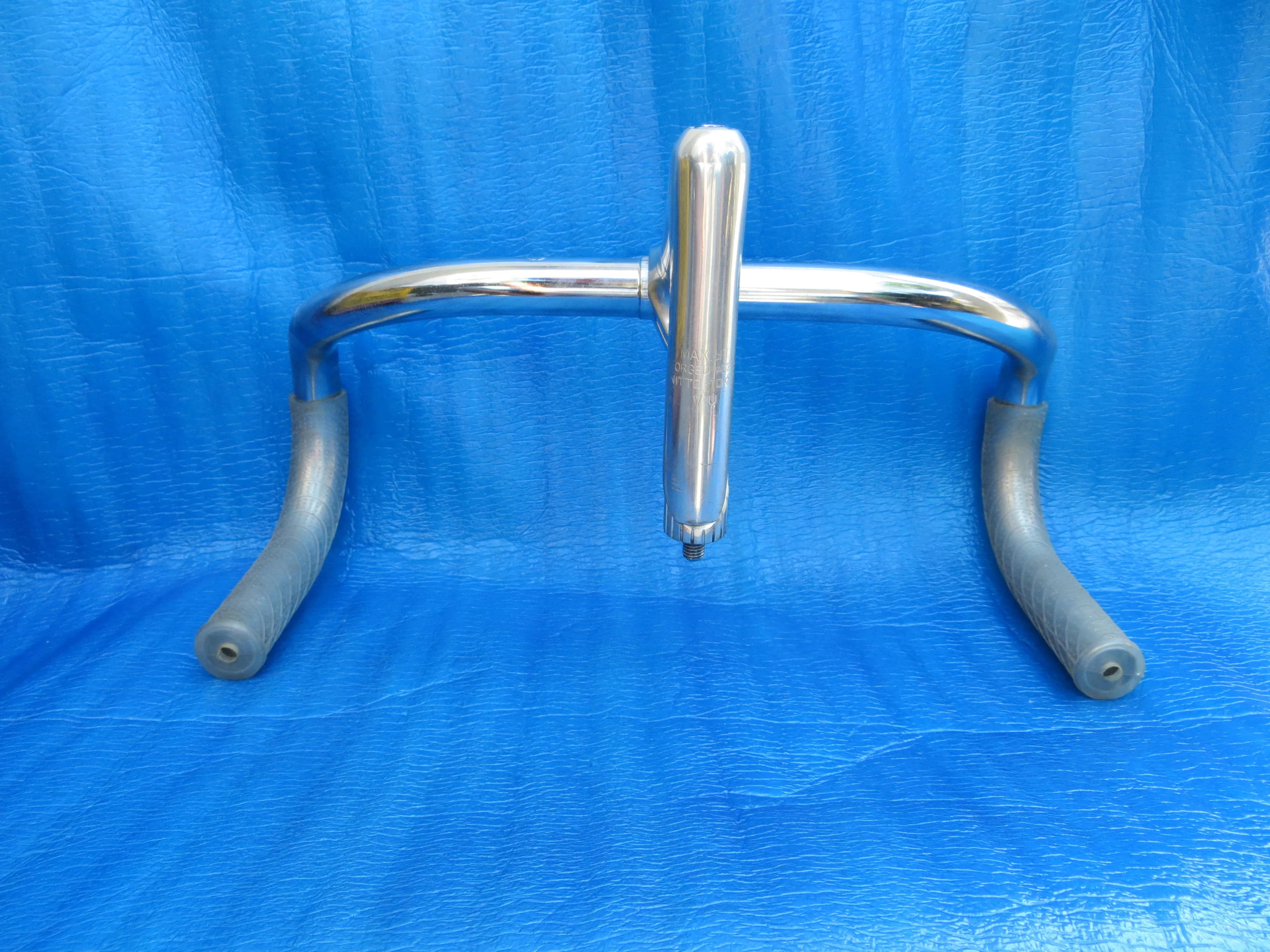 B125 380mm Steel NJS Handlebar, Nitto Jaguar, 110mm/58 degree AA NJS Stem, Soyo Grips (24061413)