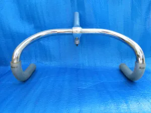 B125 380mm Steel NJS Handlebar, Nitto Jaguar, 110mm/58 degree AA NJS Stem, Soyo Grips (24061413)