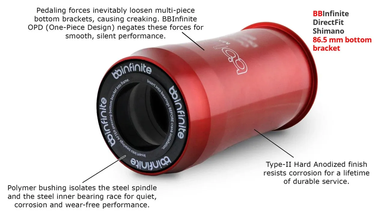 BBInfinite Bottom Bracket BB86 Ceramictech