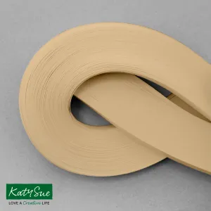 Beige 10mm Single Colour Quilling Strips (pack of 100)