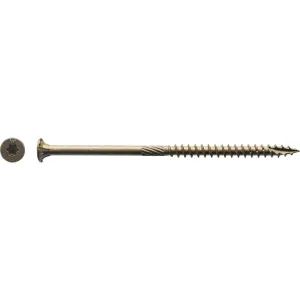 Big Timber #10 x 4 In. Bronze Flat Head Wood Screw (1000 Ct.)