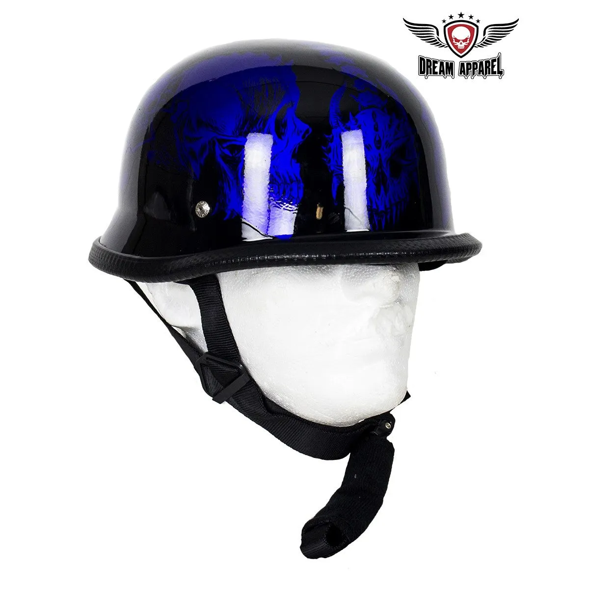 Blue Skull Novelty Helmet