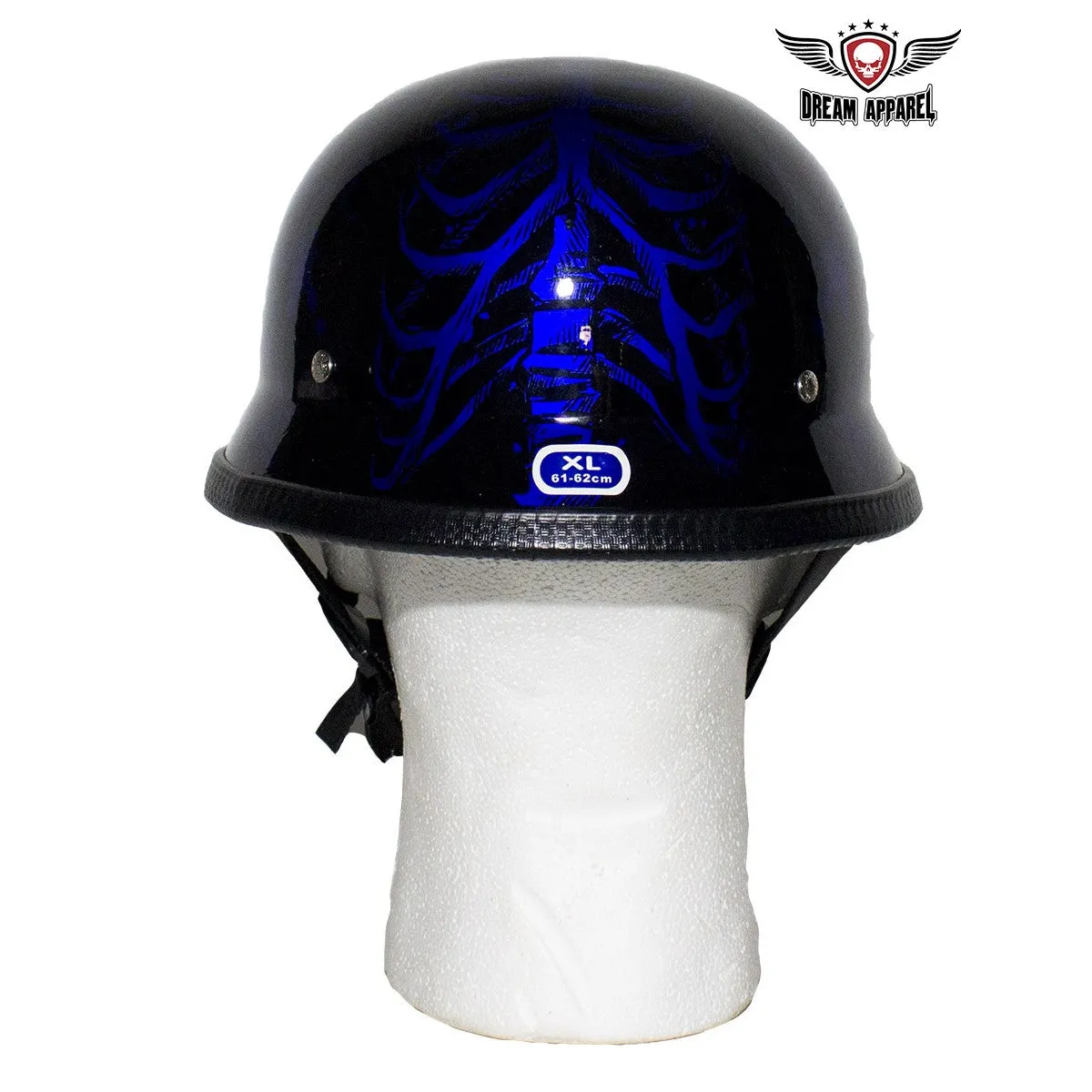 Blue Skull Novelty Helmet