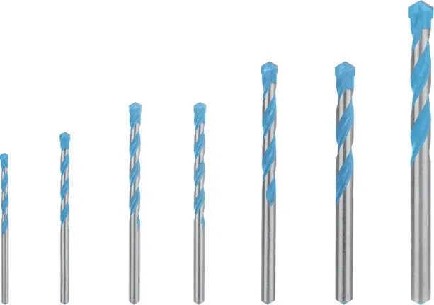 Bosch Drill Bit Cyl-9 Multiconstruction 7Pcs. (4/5/6/6/8/10/12Mm) Expert