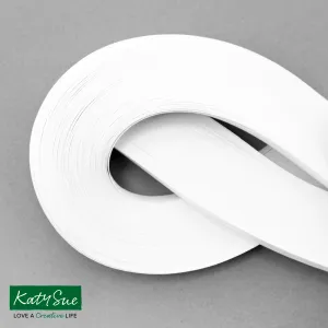 Bright White 3mm Single Colour Quilling Strips (pack of 100)