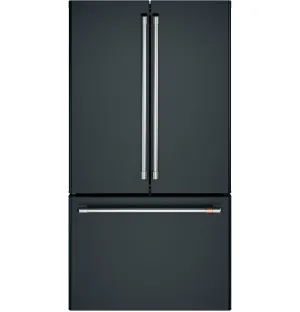 Café Matte Black 36" Counter-Depth French-Door Refrigerator (23.1 Cu. Ft.) - CWE23SP3MD1