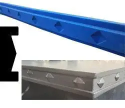 Concrete Edge Form Liner - 2" Diamond Rivets