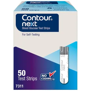 Contour Next Blood Glucose Test Strip (50 count)