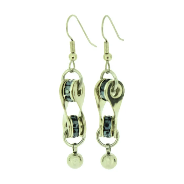 Crystal Bling Earrings - Wholesale