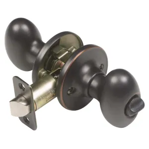 Design House Egg Satin Nickel Privacy Door Knob