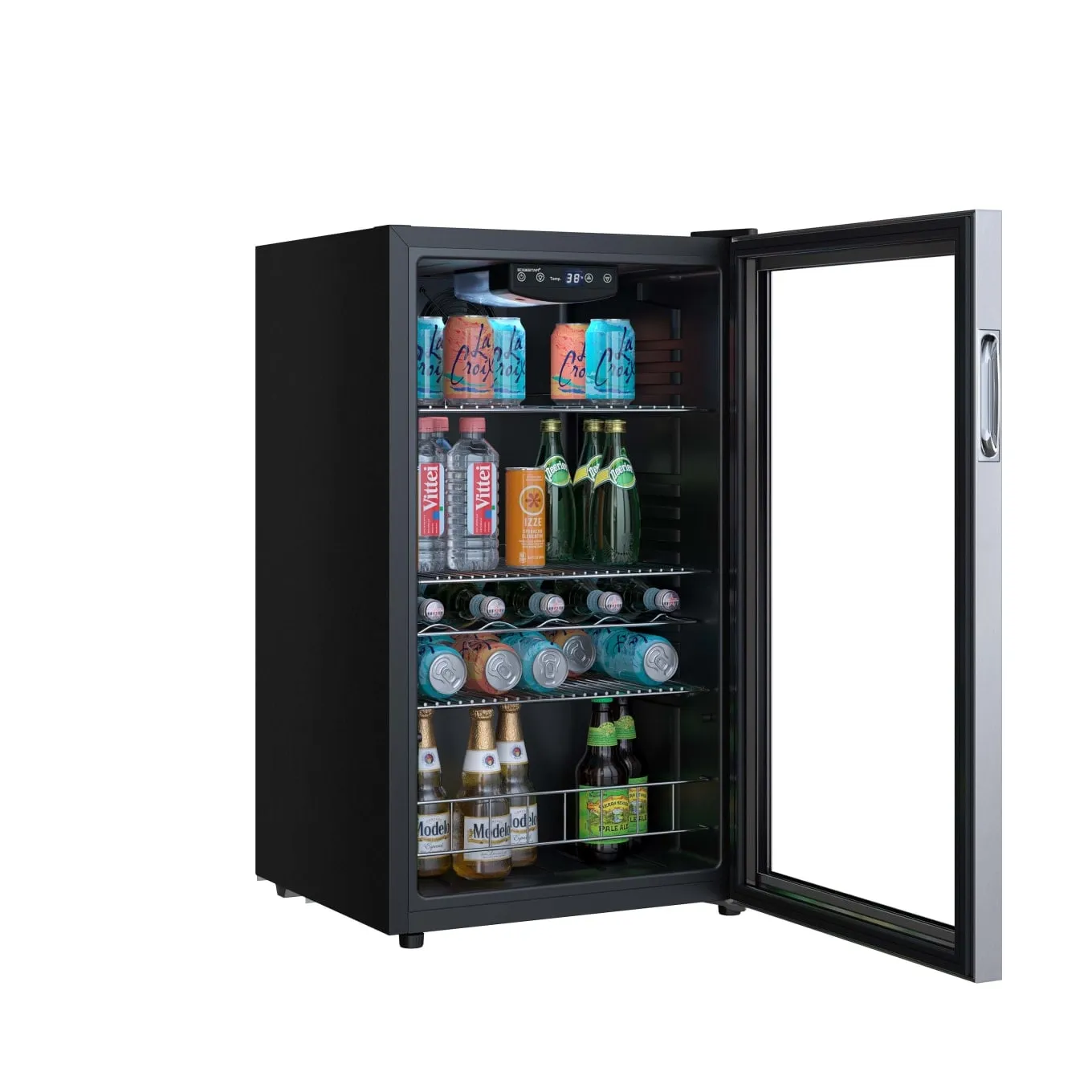 Edgestar BWC121SS 19" Wide 105 Can Capacity Extreme Cool Beverage Center in Stainless Steel