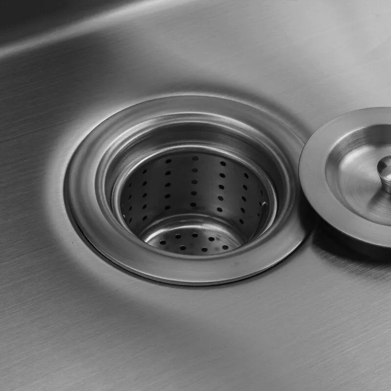 Fablise Premium Stainless Steel Single Bowl Undermount 23'' x 18'' x 9'' Handmade Kitchen Sink with Accessories