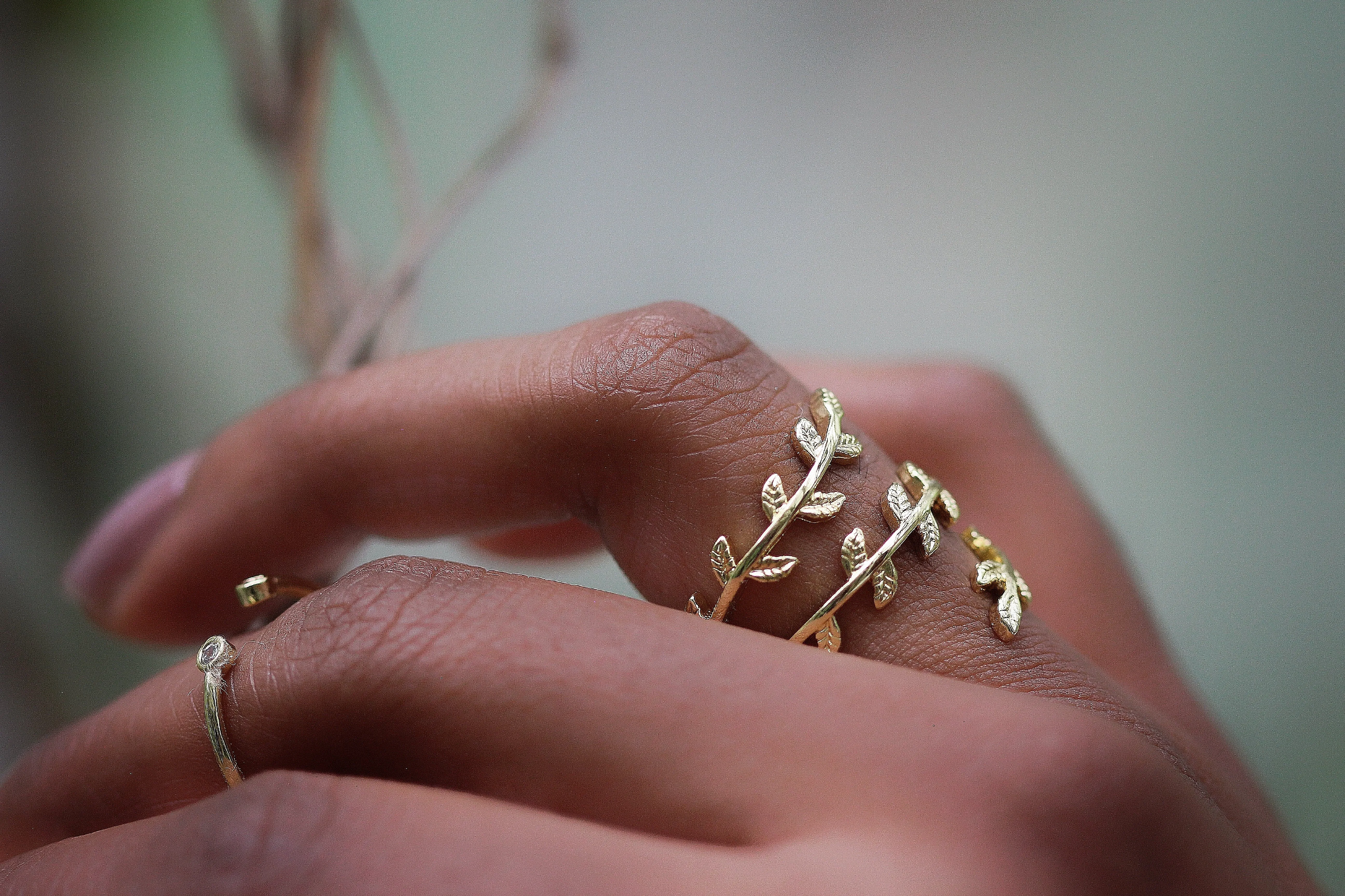 Full Twigs Swirl Ring