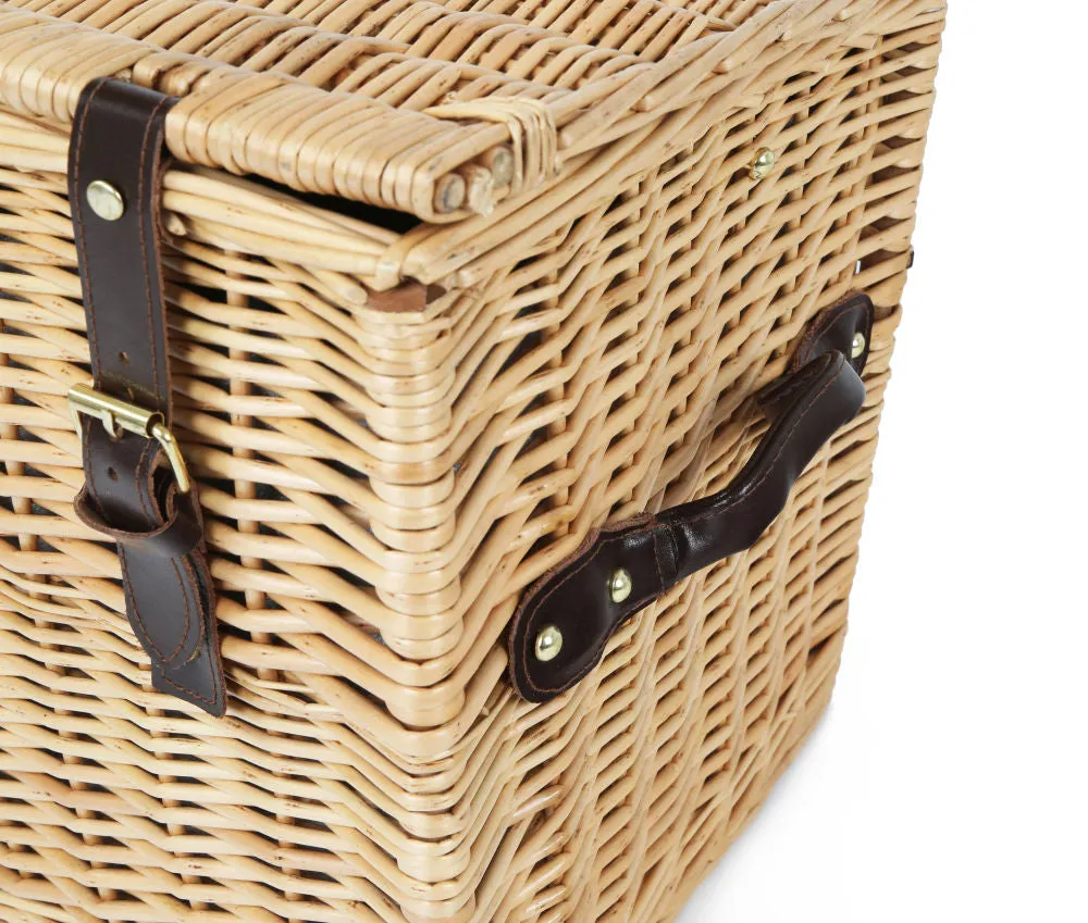 Greenfield Collection Amersham Willow Picnic Hamper for Four People