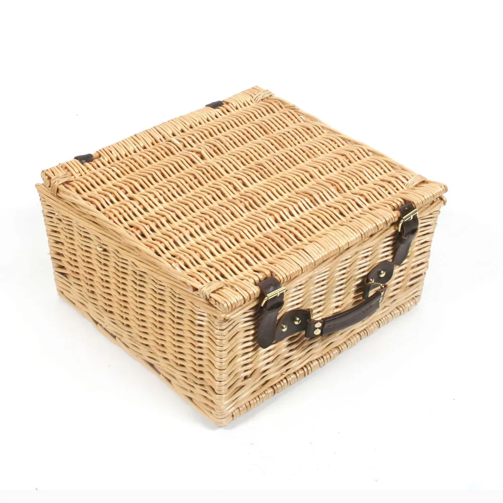 Greenfield Collection Sandbanks Willow Picnic Hamper for Two People