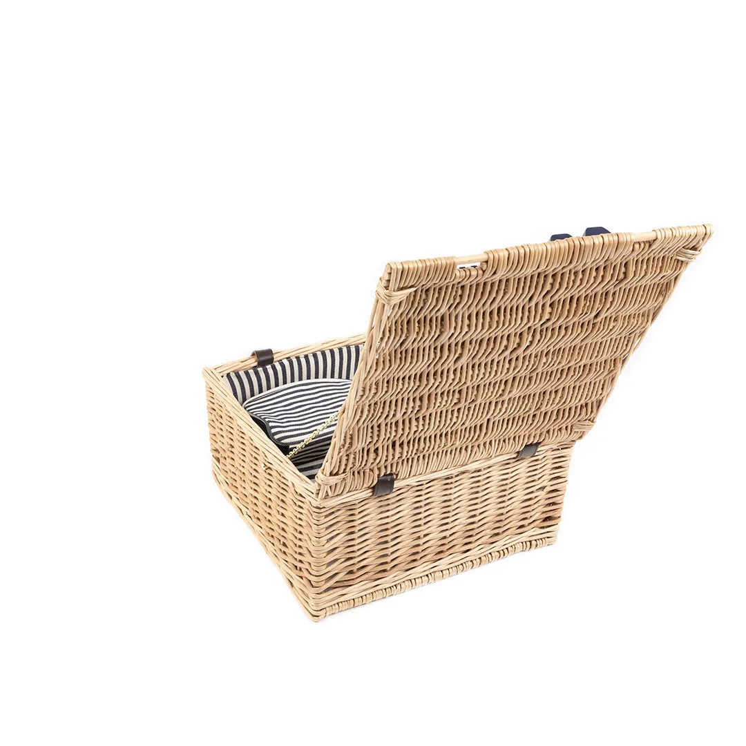 Greenfield Collection Sandbanks Willow Picnic Hamper for Two People