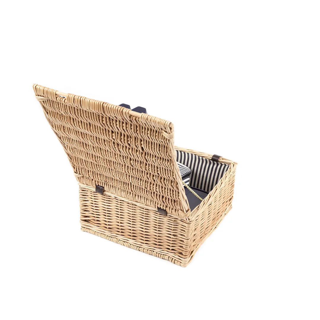 Greenfield Collection Sandbanks Willow Picnic Hamper for Two People