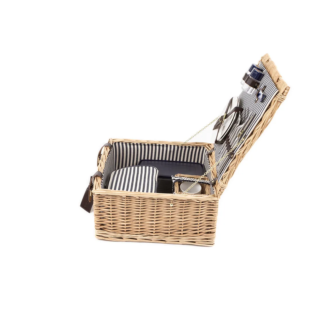 Greenfield Collection Sandbanks Willow Picnic Hamper for Two People