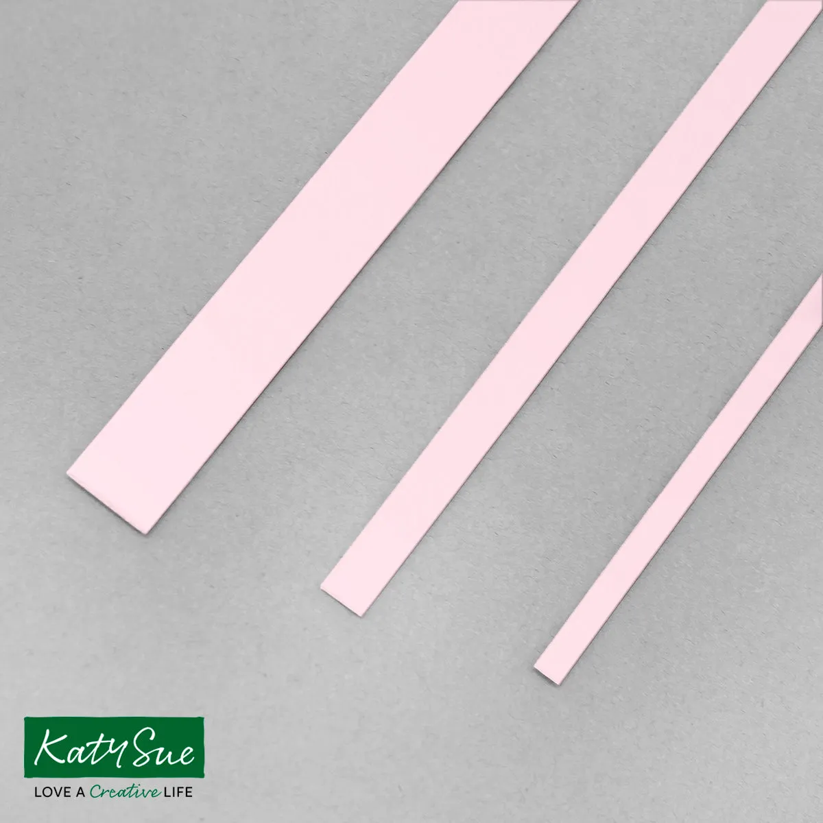 Ice Pink 10mm Single Colour Quilling Strips (pack of 100)