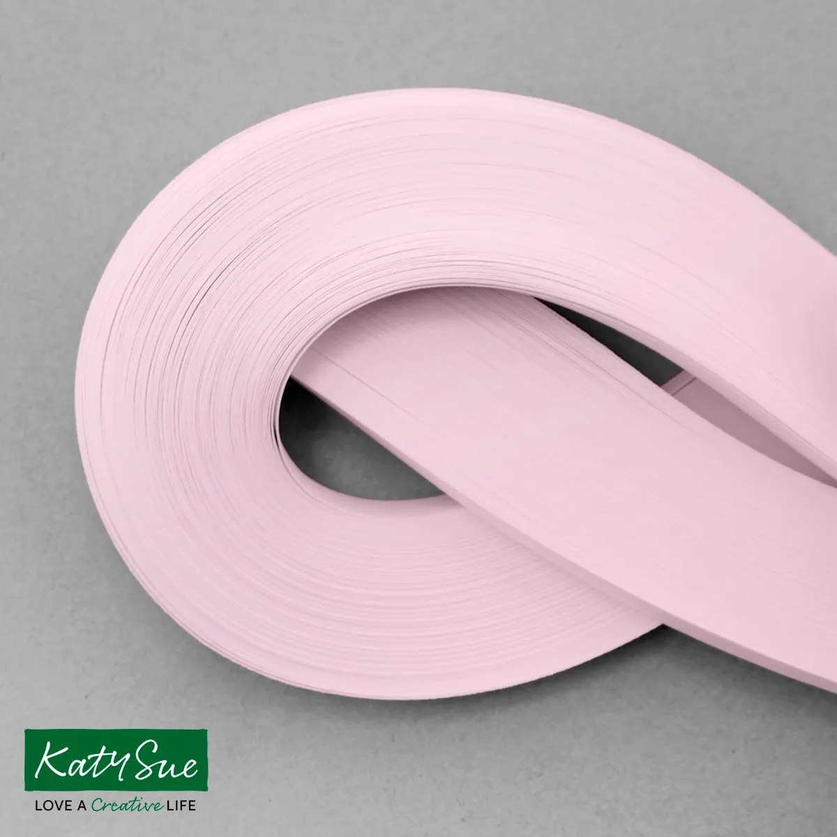 Ice Pink 10mm Single Colour Quilling Strips (pack of 100)