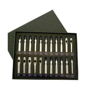 Imported Stainless Steel Tips Set (22)