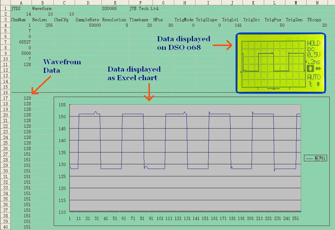 JYE Tech DSO068 Oscilloscope DIY Kit