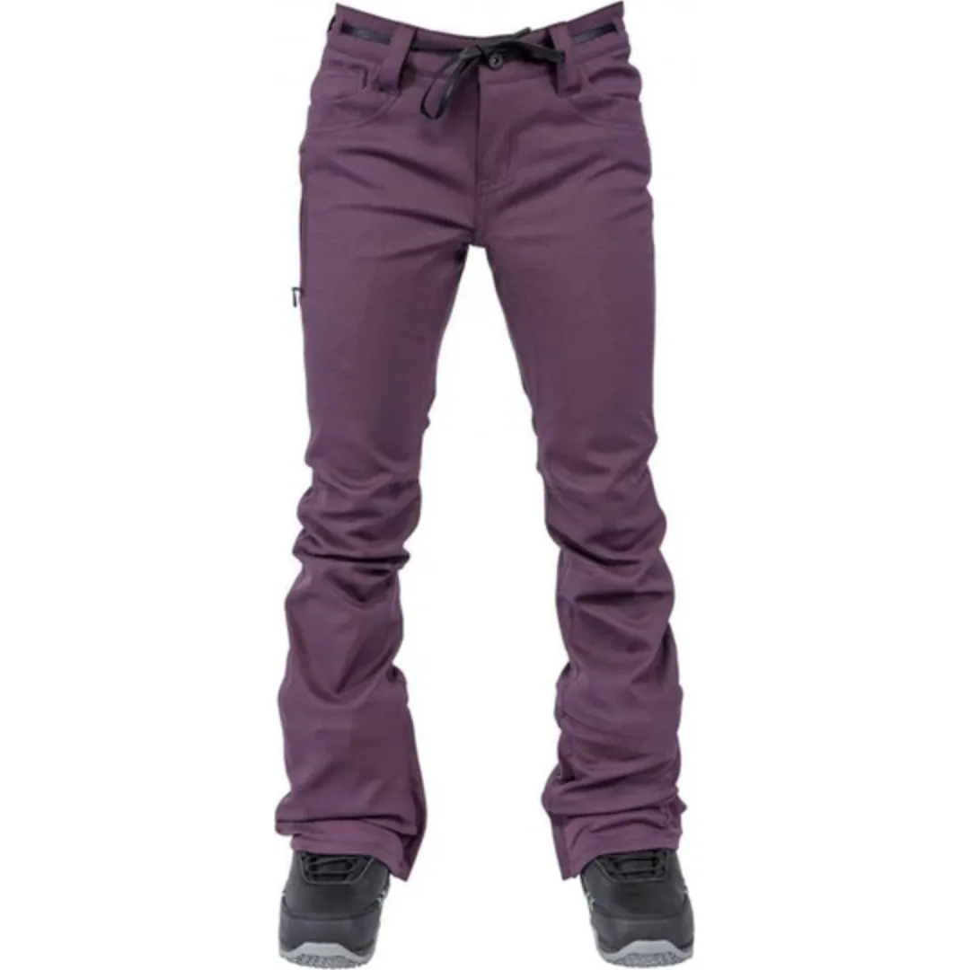 L1 - HEARTBREAKER - WOMENS SNOWBOARD PANTS - PLUM