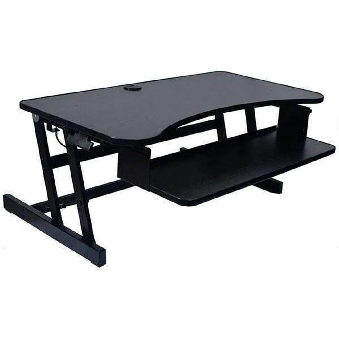 Lorell/Rocelco DADR Deluxe Height-Adjustable Desk Riser