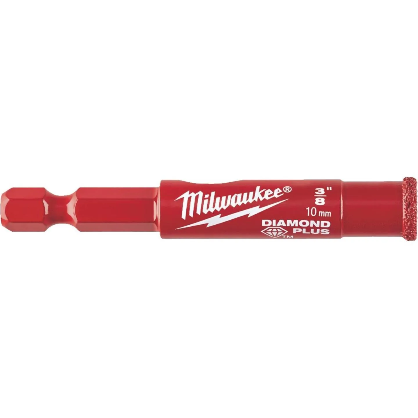 Milwaukee 3/8 In. x 2-1/8 In. Diamond Glass & Tile Drill Bit