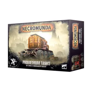 Necromunda Promethium Tanks On Cargo-8 Ridgehauler Trailer