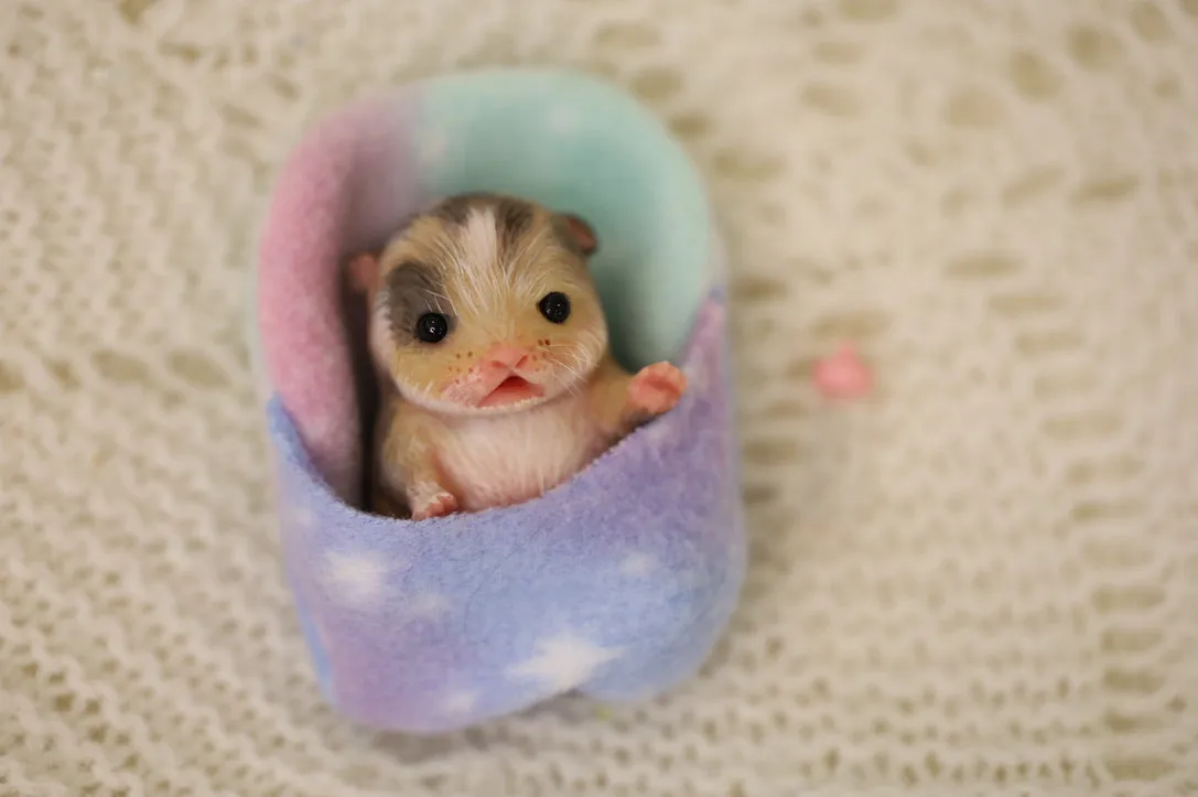 Nibbles | Silicone Baby Hamster