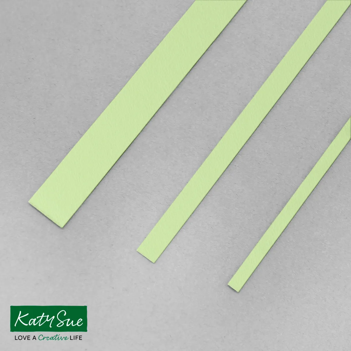 Pastel Green 5mm Single Colour Quilling Strips (pack of 100)