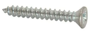 Phillips Flat Head Sheet Metal Screws #10 X 2-1/2 Inch  100 Per Pack