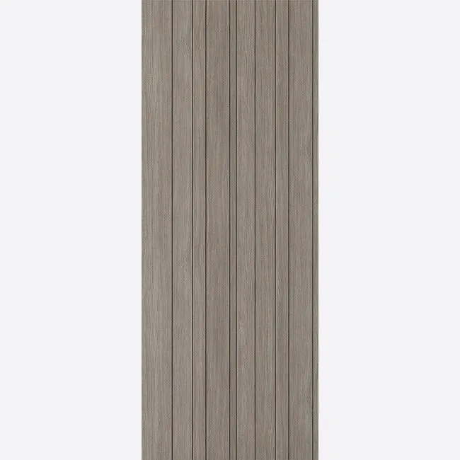 Pre-Assembled Light Grey Laminate Pre-finished Montreal Door Set