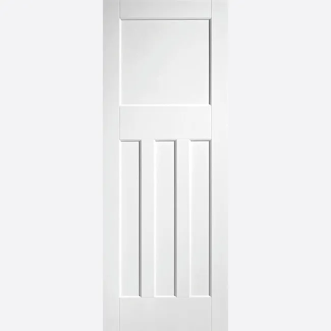 Pre-Assembled White Primed DX 30S Style Door Set