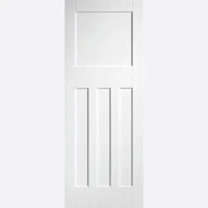 Pre-Assembled White Primed DX 30S Style Door Set