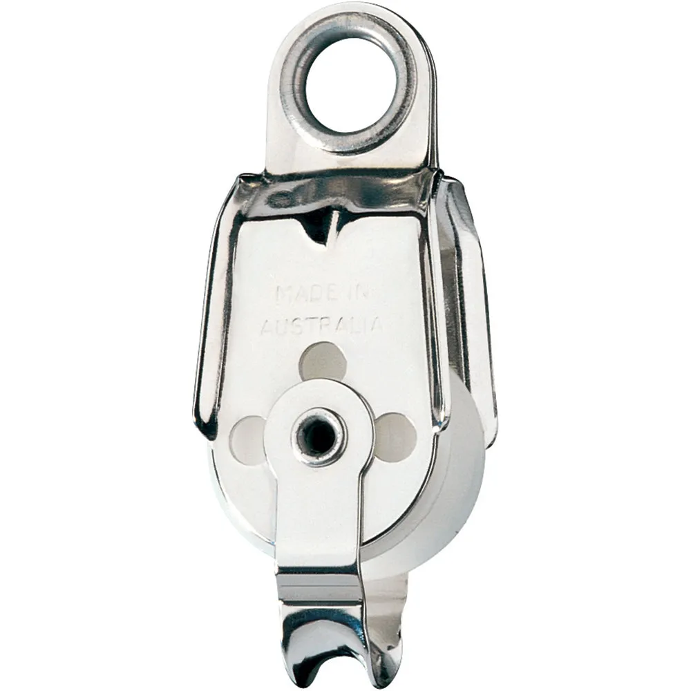 Ronstan Series 30 Utility Block - Single, Becket, Ferrule Eye Head