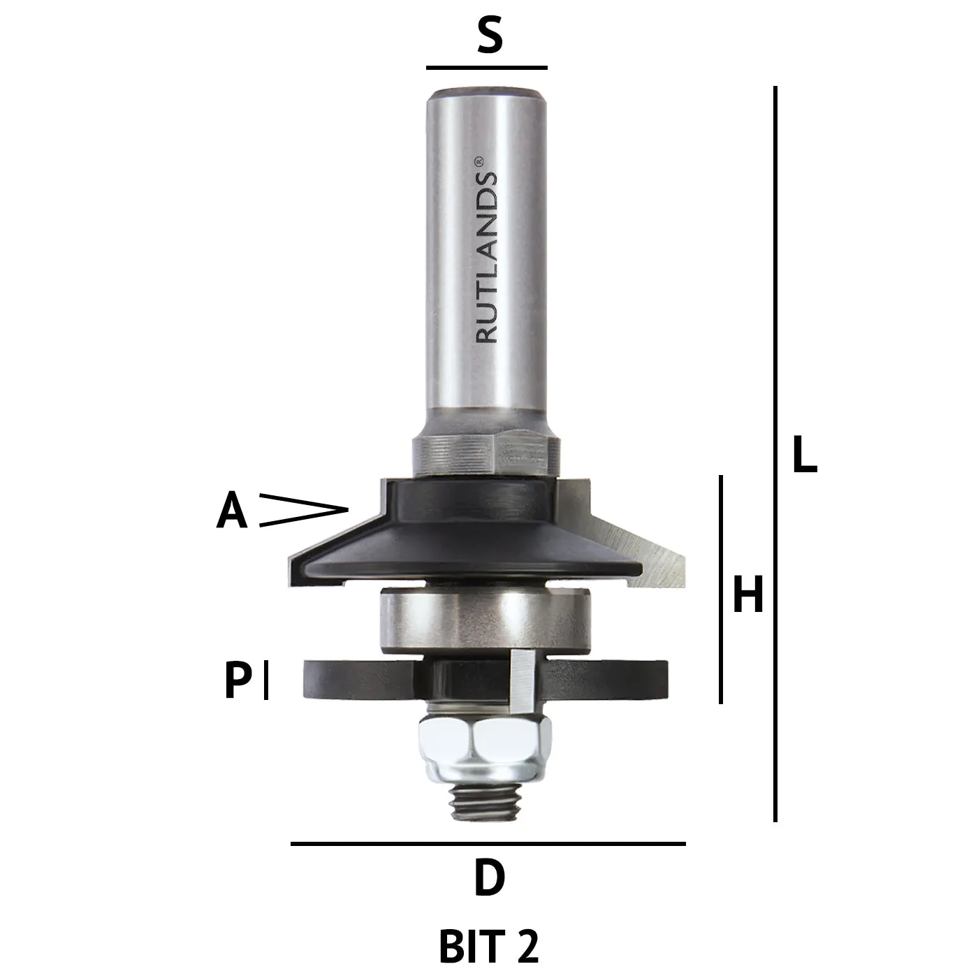 Router Bit Set - Rail & Stile - Bevel