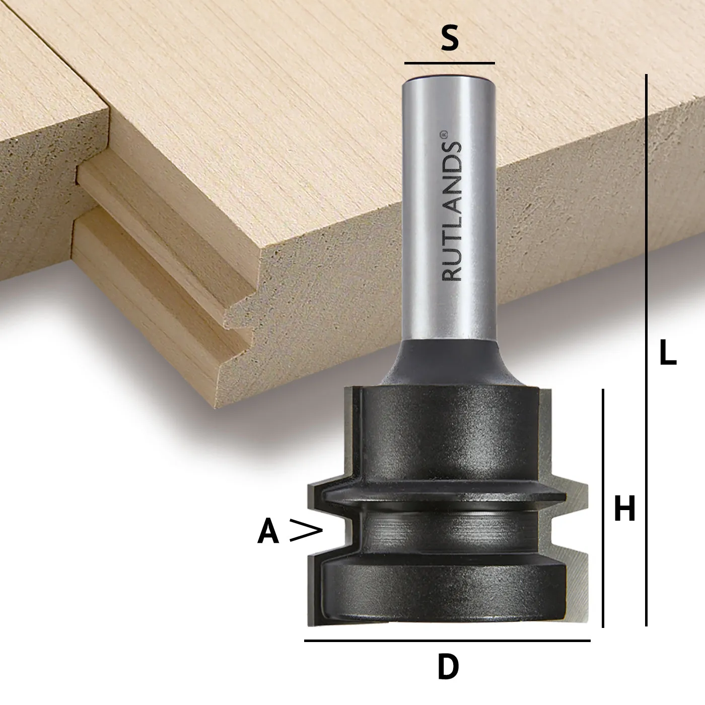 Router Bit Set - Raised Panel Door and Drawer - Bevel