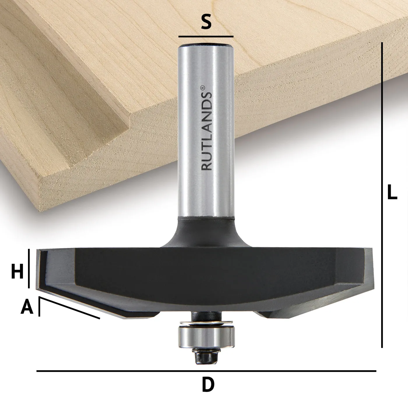 Router Bit Set - Raised Panel Door and Drawer - Bevel