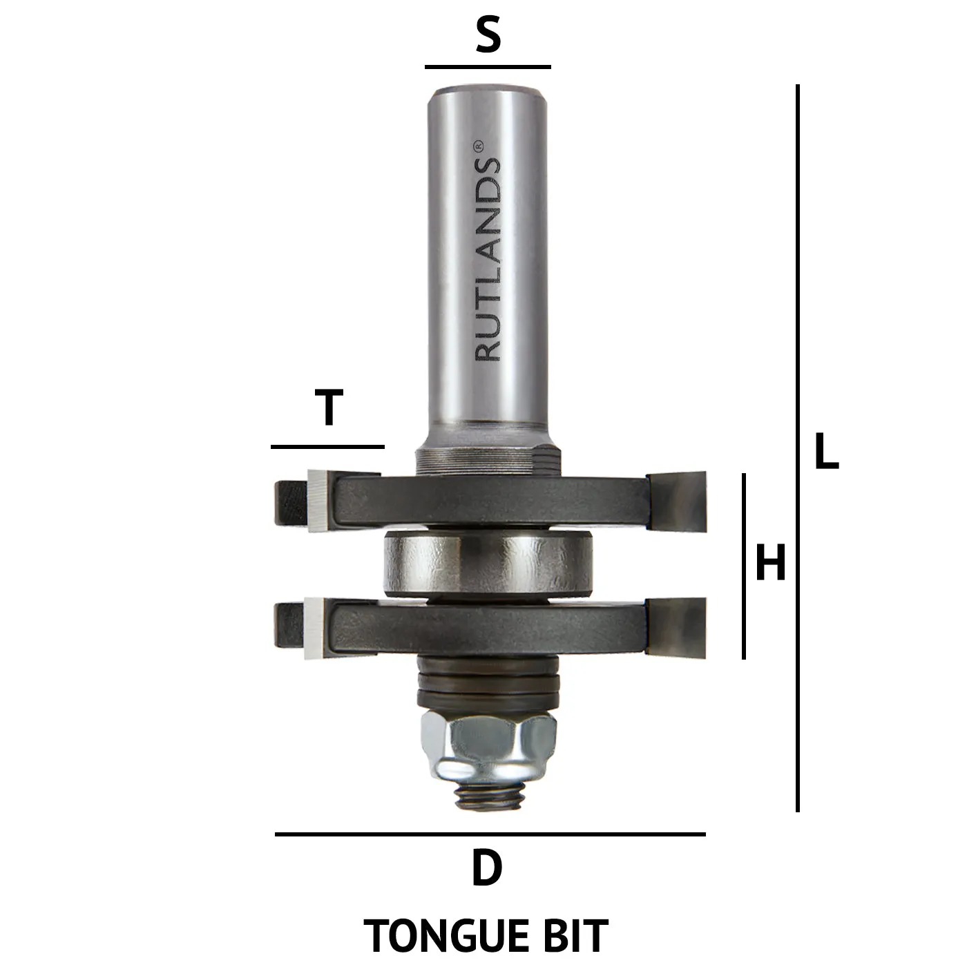 Router Bit Set - Tongue & Groove