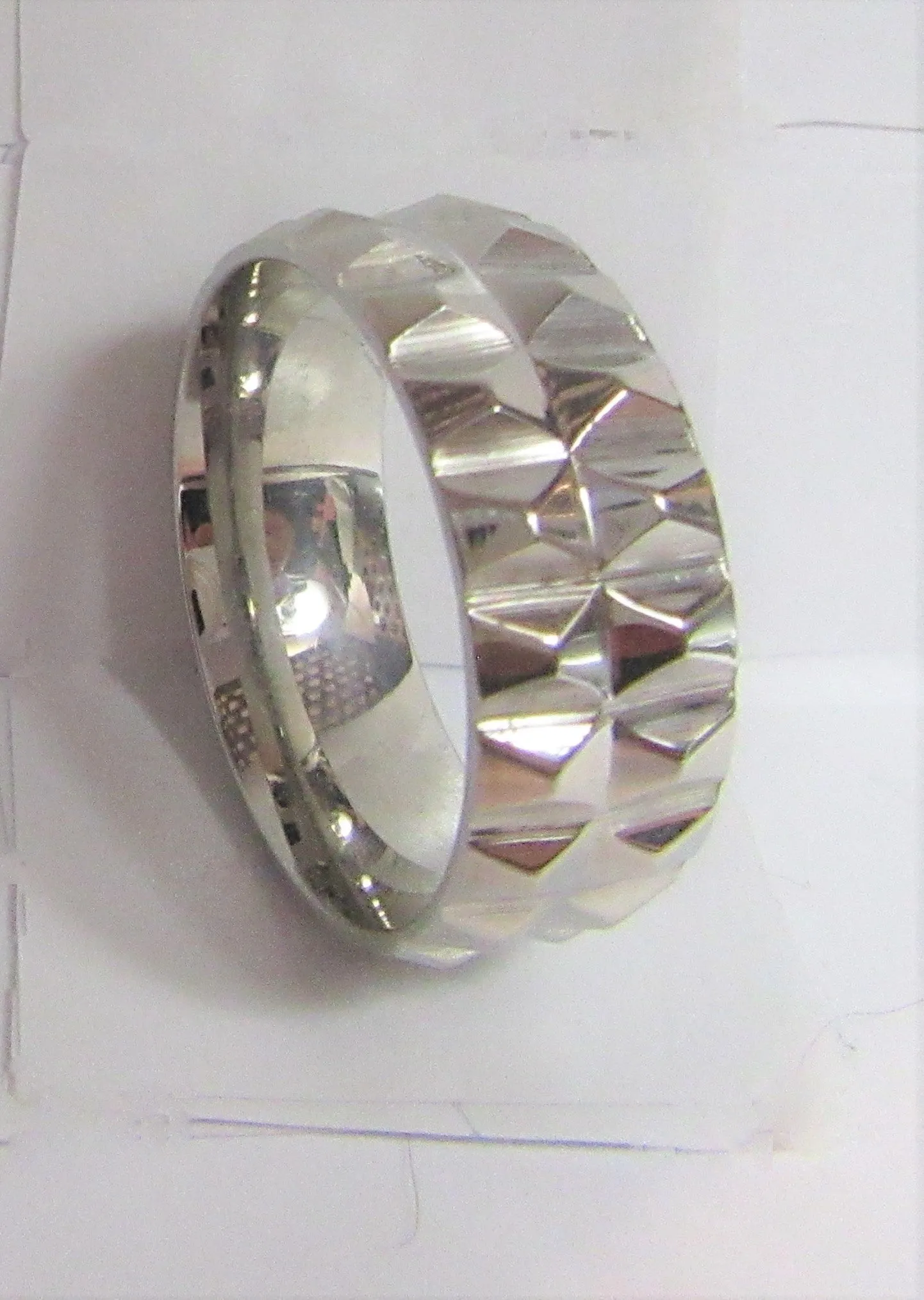 Size 9 Stainless Surgical Steel Ring / 8mm Width