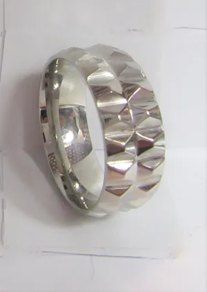 Size 9 Stainless Surgical Steel Ring / 8mm Width